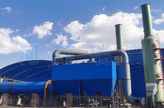 大型煤泥烘干機多少錢一臺？煤泥烘干設備的原理